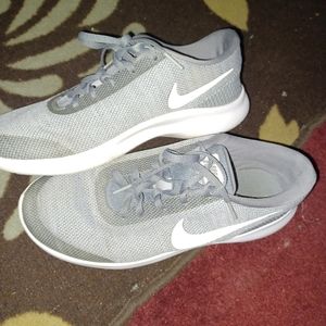 Gray NIKE shoes